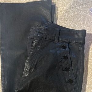 Joes Stylish Black Button-Detail Pants